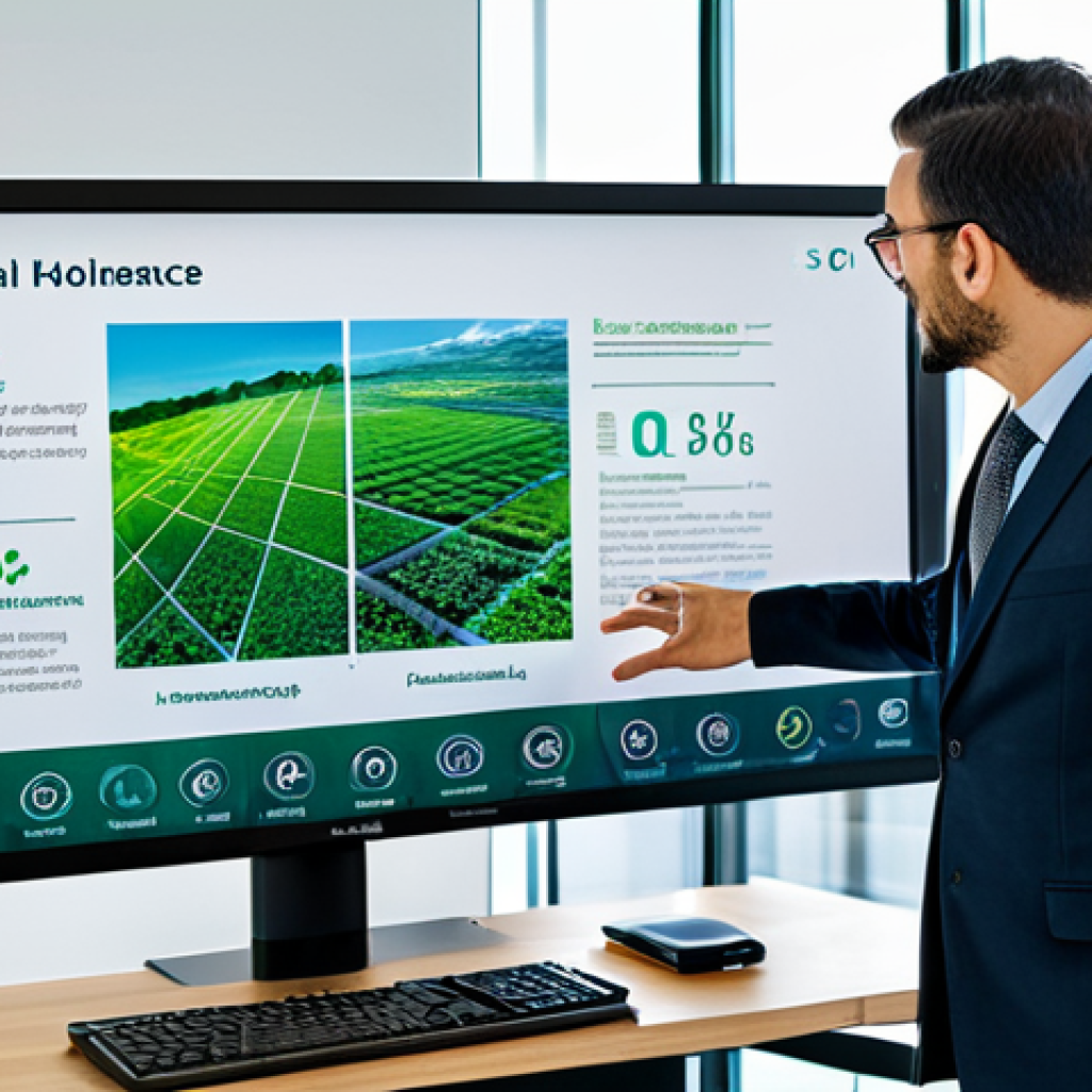 SRI Impact on Corporate Performance**

"A diverse group of business professionals collaborating around a holographic display showcasing ESG (Environmental, Social, Governance) metrics, fully clothed, in a bright, modern office, surrounded by sustainable design elements, safe for work, perfect anatomy, natural proportions, corporate responsibility, professional environment, appropriate content, fully clothed, modest clothing, professional dress."

**