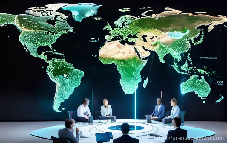 사회책임 투자와 다양한 산업의 참여 - A heartwarming, realistic photograph of a diverse group of employees from various backgrounds workin...